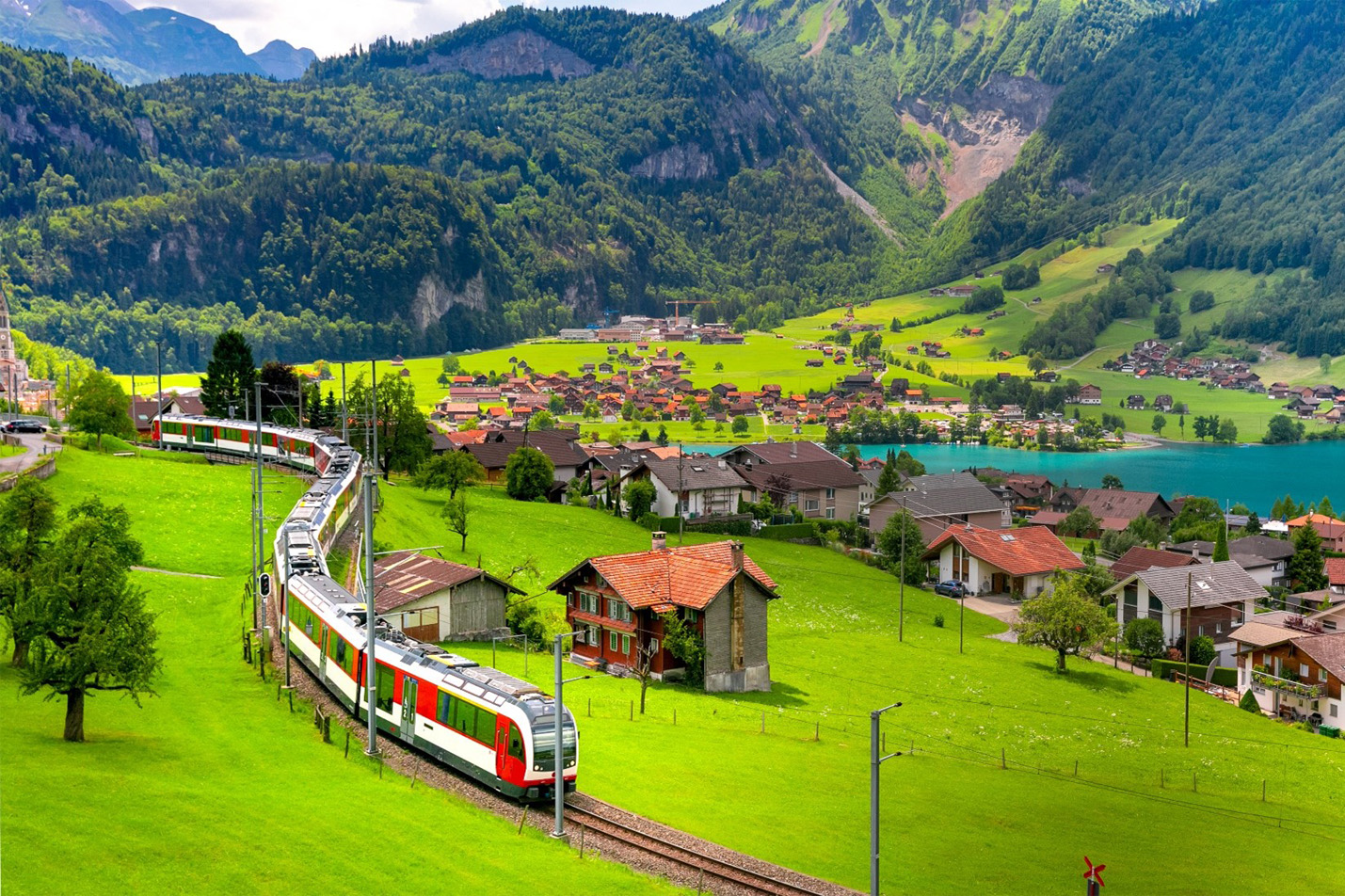 เที่ยวสวิสเซอร์แลนด์ด้วยรถไฟ